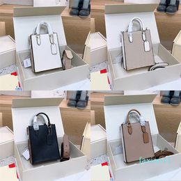 Small Tote Bag Designer Shoulder Bags Women Leather Luxury Handbags Fashion Simple Square Bag High Quality Leather Crossbody Bags