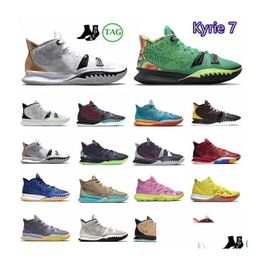 Other Shoes Basketball One World 1 People Chip Light Bone Kyrie 7 Mens Kyries 5S Sponge Sandy Creator Hendrix Horus Rayguns Daybreak Dhsay