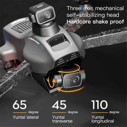 F13 GPS Drone 8K HD Dual Camera 5G 3-Axis Anti-Shake Gimbal Obstacle Avoidance Brushless Motor Helicopter Foldable RC Quadcopter HKD230807
