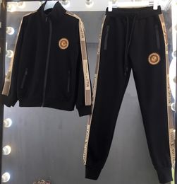 Designer high quality men's and women's sportswear suit high elastic custom production