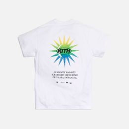 Designer Kith X Ksubi Letter Tee Washed Cotton Crop Streetwear Quality T-shirt T Shirts Graphic for Men Vintage Mens Clothing Oversize A119