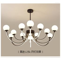 Pendant Lamps LED Lamp Nordic Luxury Creative Branch Glass Bubble Interior Living Room Bedroom Hanging Light