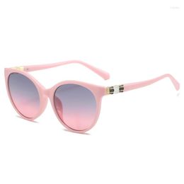 Sunglasses Vintage Round Women Men Oval Sun Glasses Female Fashion Designer Shades UV400 Lunettes De Soleil