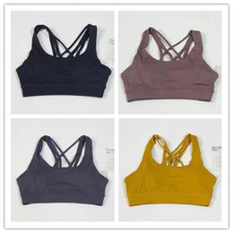 2033lulu Yoga outfit Fashion Classic Bras Align Womens Crop Top Gym Clothing for Fitness Female Underwear Vest Clothes Girls Sportswear Woman Bodice Sports Bra 022A