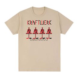 Men's T-Shirts Kraftwerk Vintage T-shirt Electronic Krautrock Neu! new arrived casual Graphic Cotton Men T shirt New Tee Tshirt Womens Tops J230807