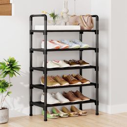 Storage Holders Racks Hallway Multilayer Simple Shoe Cabinet Dorm Closet Dustproof Shoes Rack DIY Assembled Furniture 230807