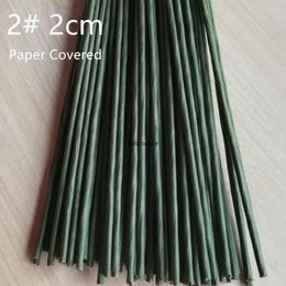 Decorative Flowers 50/100pcs Dia: 2mm/3mm 2# 3# Nylon Flower Wire Handmade DIY Silk Stem