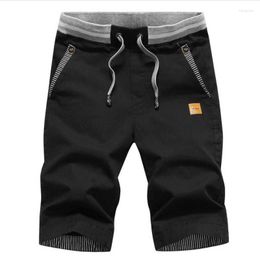 Men's Shorts Summer Breeches Casual Homme Classic Clothing Beach Cargo Men Fashion Thin Five-point Pants