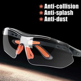 Clear Eye Sand Prevention Windproof Safety Riding Goggles Vented Glasses Work Lab Laboratory Safety Goggle Glasses Spectacles