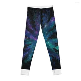 Active Pants Forest Night Sky Leggings Fitness Clothing Exercise For Women