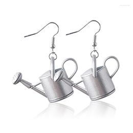 Dangle Earrings Fashion Creative Personality Metal Watering Can Gardening Party Cosplay Men Women Jewellery Accessories