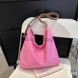 Totes Personalised splicing trend bag for women 2023 new Korean version single shoulder tote bag with large capacity canvas tote bagstylishhandbagsstore