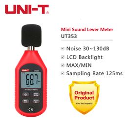 Noise Meters UNIT UT353 Digital Sound Level Meter UT353BT Noisemeter 30130dB Decibel Tester Noise Audio Detector Bluetooth 230804