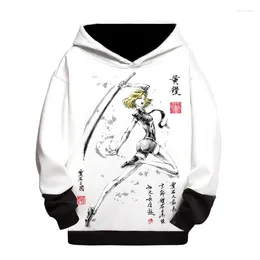 Men's Hoodies Anime Houseki No Kuni Land Of The Lustrous T-shirt Cosplay Costume Adult Short Sleeve Ink Wash Painting T Shirt