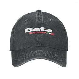 Ball Caps Beta Racing Men Women Baseball Cap Distressed Washed Hats Vintage Outdoor Activities Snapback Hat