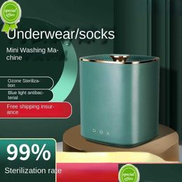 Other Home Garden 2.5L Mini Trasonic Cleaner Sock Artifact Underwear Washing Hine Dormitories Small Fly Matic Drop Delivery Dhka6