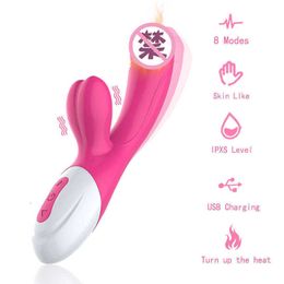 Massager Wireless g Spot Vibrating Dildo with Vibrators for Woman Anal Vaginal Plug Clitoris Stimulator Heating Adult Supplies