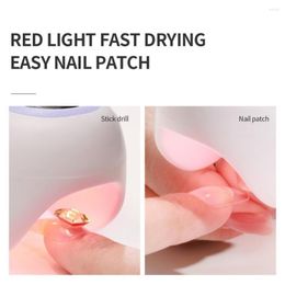 Nail Art Kits Dryers Handheld Manicure Potherapy Machine Rechargeable Infrared Sensor Small Portable Single Finger Curing Lamp