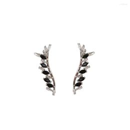 Dangle Earrings LANFLORA Fashion Trendy Zircon Copper Alloy Women Clip-on For Girlfriend Birthday Party Gift Wholesale Price