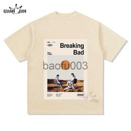 Men's T-Shirts Breaking Bad Chemistry Walter Unisex Tshirt Men's T-shirt Street Style Women Tops Cotton T-shirt Oversized Tees Harajuku Clothes J230807