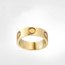 Titanium Love Ring Gold Silver Rose Gold Wedding Ring For Women Engagement Ring Men Wholesale Jewelry1-38