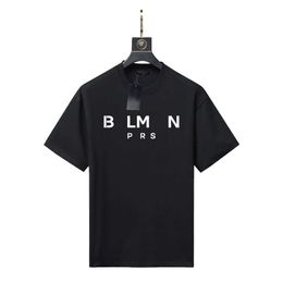 Mens Designer Band t Shirts Fashion Black White Short Sleeve Luxury Letter Pattern T-shirt Size Xs-4xl#j777kylr