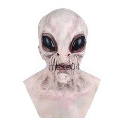 Party Masks Alien Mask Adult Scary Horror Masks Comfortable Soft Halloween Cosplay Props Costume Accessories 2021 New J230807