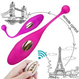 Vibrator Love Jump Egg Goods for Adults 18 Women Clitoris Adult Wireless Remote Female Wear