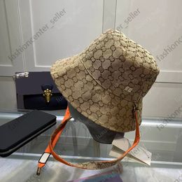 2023 New Designer bucket hat hats Lace Up Full Letter Fisherman Hats Street Style Outdoor Sun Caps