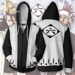 Men's Hoodies Blazblue Sweatshirts Men And Women Zipper Anime Ichigo Six 3d Print Hooded Jacket For Boys Heatblast Harajuku Streetwear