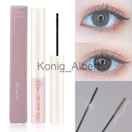 Mascara 1 Pcs Ultra-fine Small Brush Head Mascara Curling Mascara Slim and Thick Curling Anti-sweat Non-smudge Curling Mascara Comestics x0807