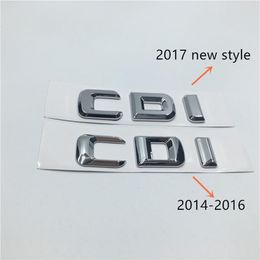 New Styling For Mercedes Benz CDI AMG 4 Matic Car Rear Trunk Letters Badge Emblem Stickers281T