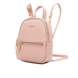 School Bags Backpacks For Women PU Large Capacity Multi-functional Fashion Korean Style Women's Small Bags Promotion 230807