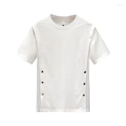 Men's T Shirts Short-sleeved T-shirt Summer Fashionable All-match Round Neck Half-sleeved Tops