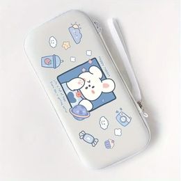 Switch Oled Storage Bag Switch Game Console Protective Cover Hard Shell Cartoon Portable Happy Rabbit