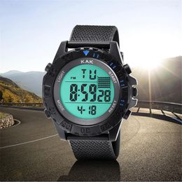 Wristwatches Men'S Multifunctional Sports Watch With Battery Fashion High-End 30m Waterproof Electronic Series Models