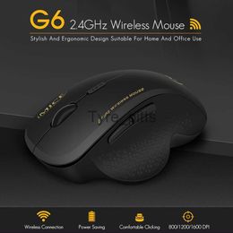 Mice iMice Wireless Mouse Computer 2.4 Ghz 1600 DPI Ergonomic Mouse Power Saving Mause Optical USB PC Mice for Laptop PC X0807