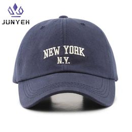 NEW YORK NY Letter Baseball Cap Men's And Women's American Simple Hat Street Peaked Caps Cotton Thin Sun Hats Fashional