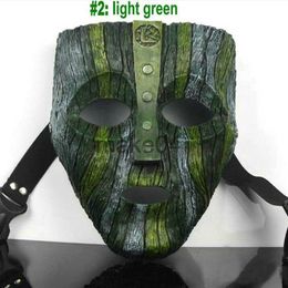 Party Masks Cameron Diaz Loki Halloween Resin Masks Jim Carrey Venetian Mask The God of Mischief Masquerade Replica Cosplay Costume Props J230807