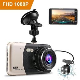 Car DVR Dash Camera Traffic Recorder HD Night Vision 1080P Dual Lens Reversing Image Integrative Camera Automobile Parts285S