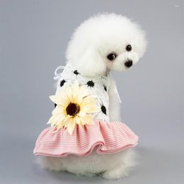 Dog Apparel Summer Pet Clothes Wedding Dress For Small Dogs