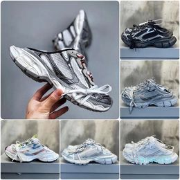 2023- Sneakers Designer Shoes Fashion Man Woman Vintage Shoes Non-slip Rubber Outsole Mesh Fabric upper Breathable Sneakers Size 35-46