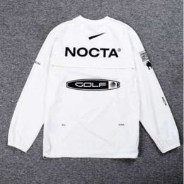 Men's Hoodies US version nocta Golf co branded draw breathable quick drying leisure sports T-shirt long sleeve round neck summer 9n