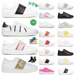 black white dress casual shoe valentine's shoes valentinety sneakers navy pink blue golden nude green loafers leather luxury spikes rivets trainers mens womens