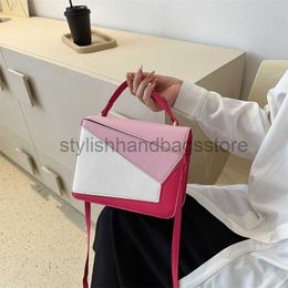 Shoulder Bags 2023 New Women's Bag Single Shoulder Crossbody Bag Fashion Styled Banquet Handbag Trend Simple Small Square Bag Bagsstylishhandbagsstore