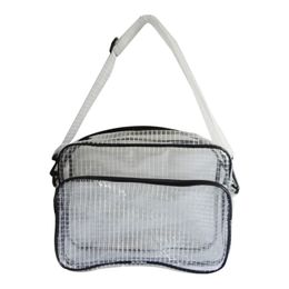 Waist Bags Anti static Cleanroom Engineer Bag for Semiconductor Clear PVC Satchel Crossbody Messenger 230807