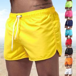 Men's Shorts Summer Beach Men 2023 Trunk Fashion Brand Softwear Army Green Boxers Solid Short Pants Male Y2k