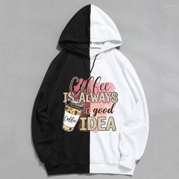 Men's Hoodies Men's Coffee Is Aways A Good Idear Sweatshirts Y2k Harajuku Fashion Brand Men's/Women's Autumn Unisex Casual