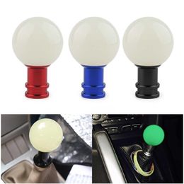 Universal Car JDM Green Glow In The Dark Shift Knob For Manual Automatic Short Throw Gear Shifter With dapter Car236p