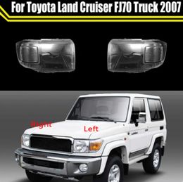 Suitable for Toyota Land Cruiser FJ70 car headlight transparent lens FJ70 headlight transparent plexiglass lamp shell mask